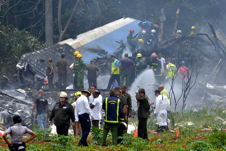 Se estrelló un avión con 104 pasajeros en La Habana: dos argentinos muertos
