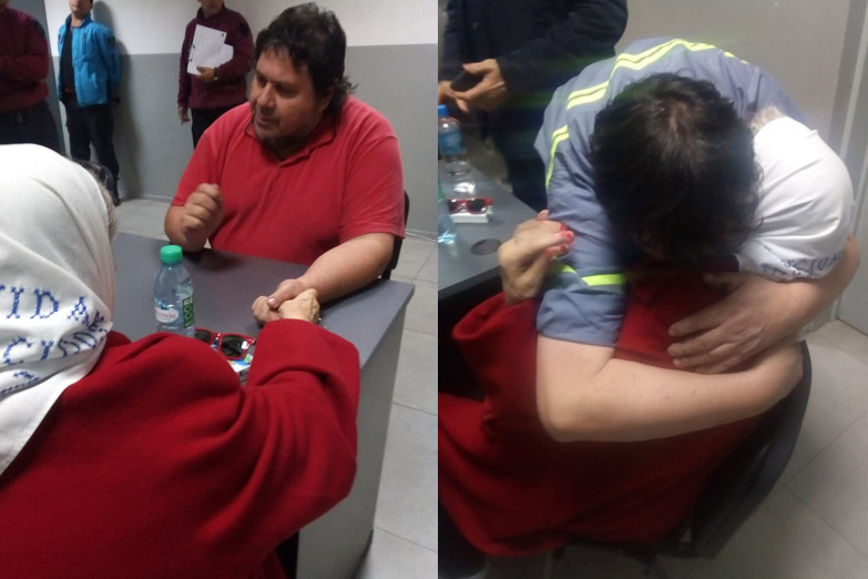 Liberaron a Segovia, quien había recibido el apoyo de Hebe de Bonafini