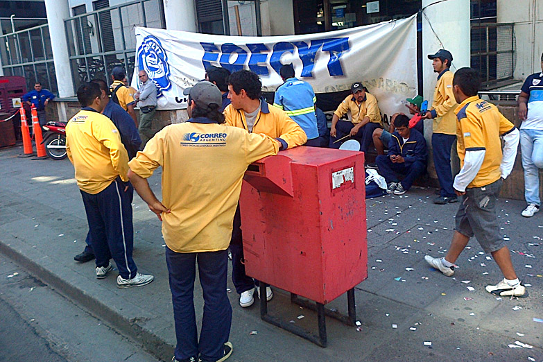 Correo Argentino: protestas y «trabajo a reglamento» por oferta de «paritarias cero»