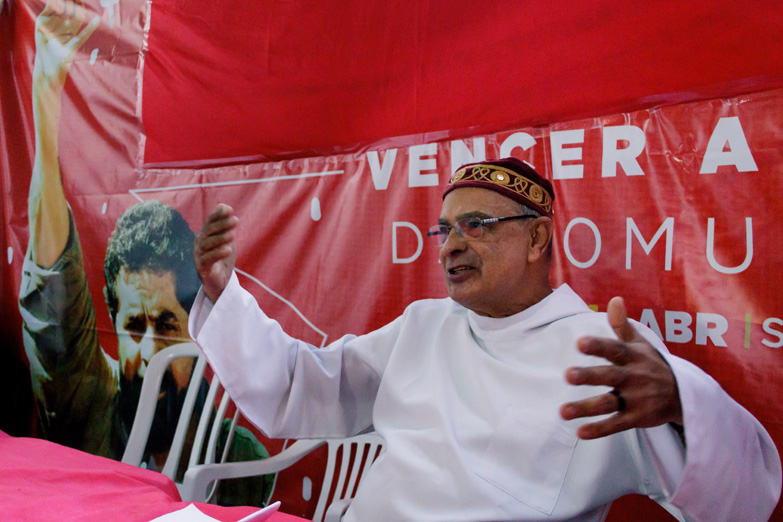 El acampe por la liberación de Lula, bajo los ojos argentinos