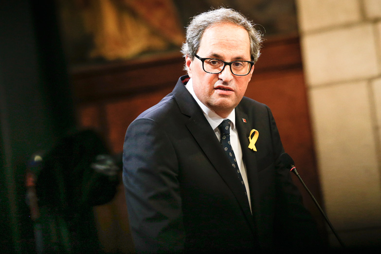 El nuevo Gabinete independentista asumió en Cataluña