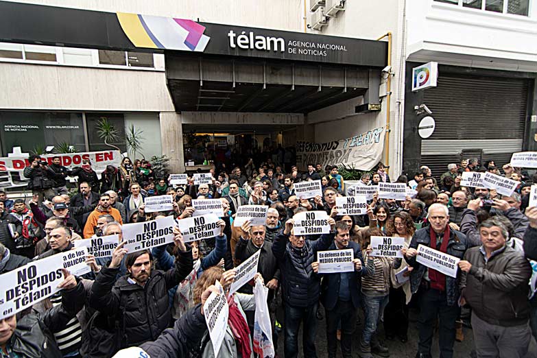 Télam: denuncian descuentos salariales arbitrarios