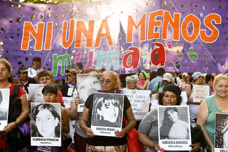 El #NiUnaMenos suma el rechazo al ajuste a la agenda feminista
