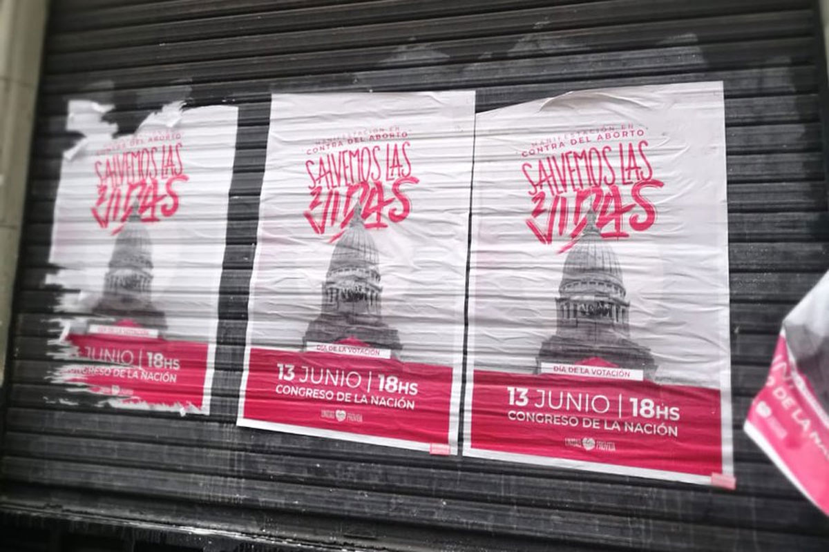 Preocupación ante la violencia creciente contra quienes adhieren al aborto legal