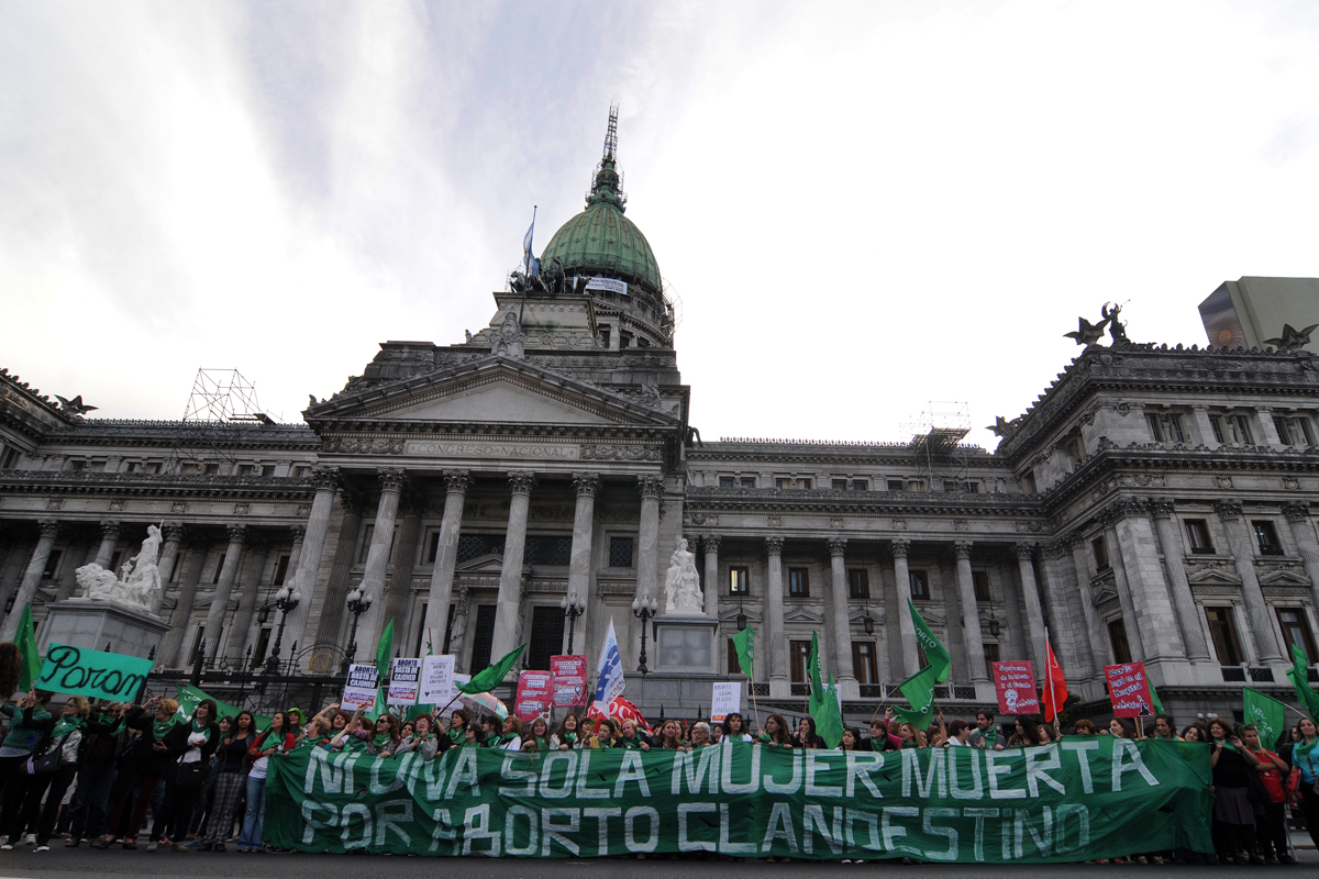 La zona de Congreso dividida en dos: el mapa de la organización