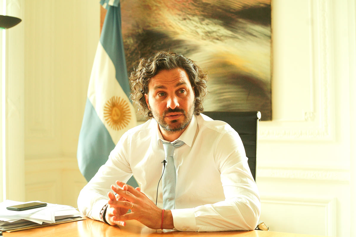 Santiago Cafiero cruzó a Macri: «Siempre me sorprende su cinismo”