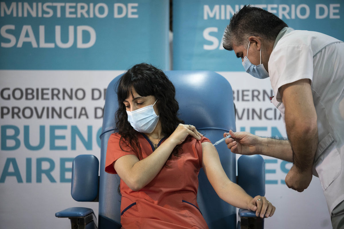 Gobierno bonaerense espera llegar a «6 millones de personas vacunadas» la primera semana de junio