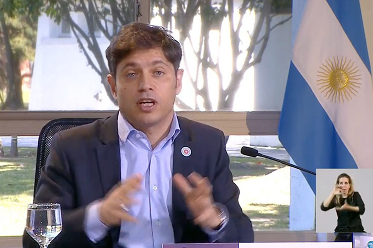 Kicillof: «Saber que hay fecha de vencimiento, justifica los esfuerzos»