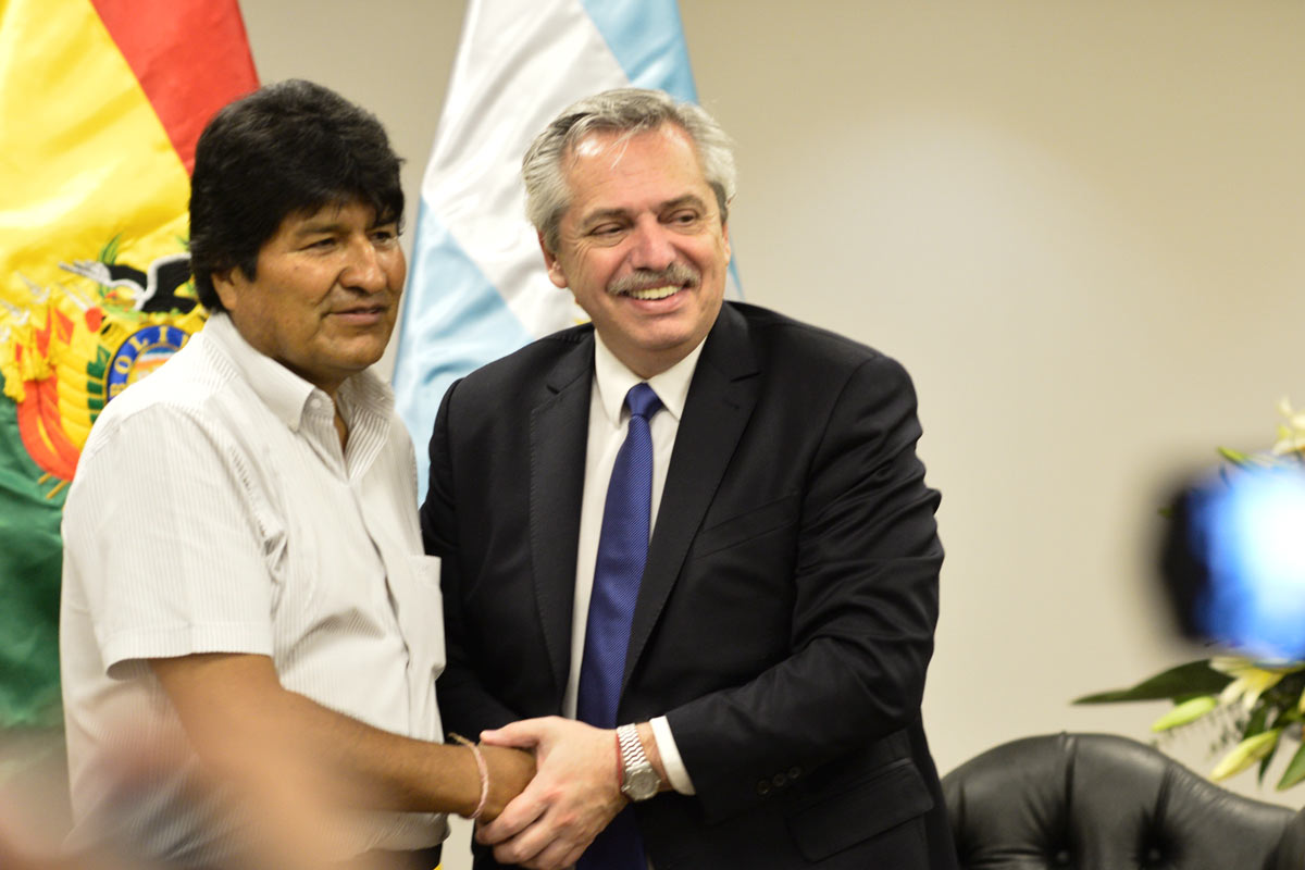 Intensa agenda en La Paz y apoyo a Evo en su regreso a Bolivia