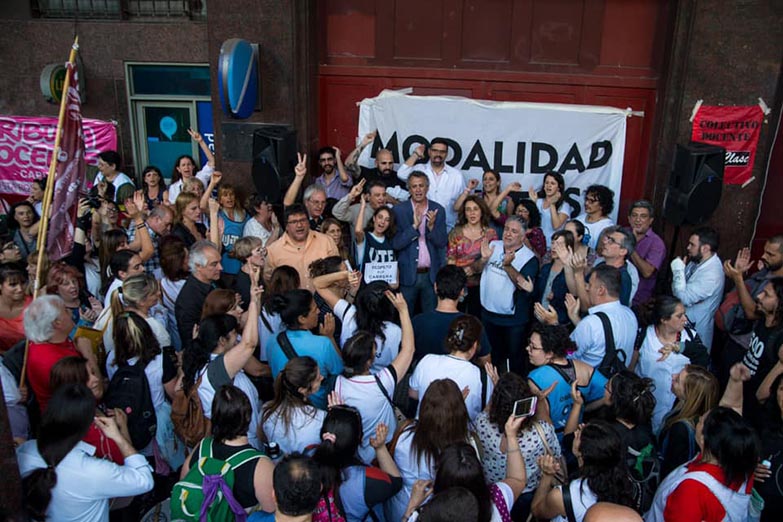 El gobierno porteño denunció penalmente a docentes por una protesta de hace un año