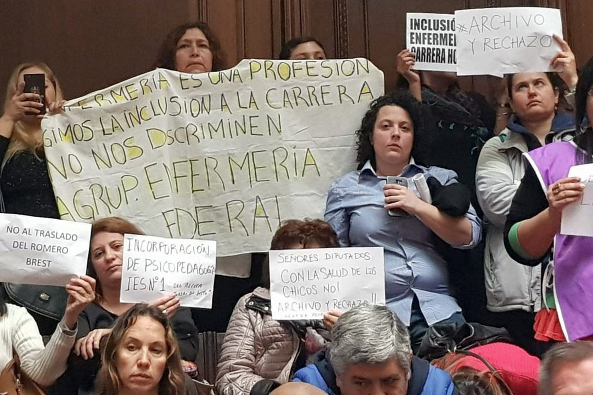 Una ley que consagra la precarización de los enfermeros porteños