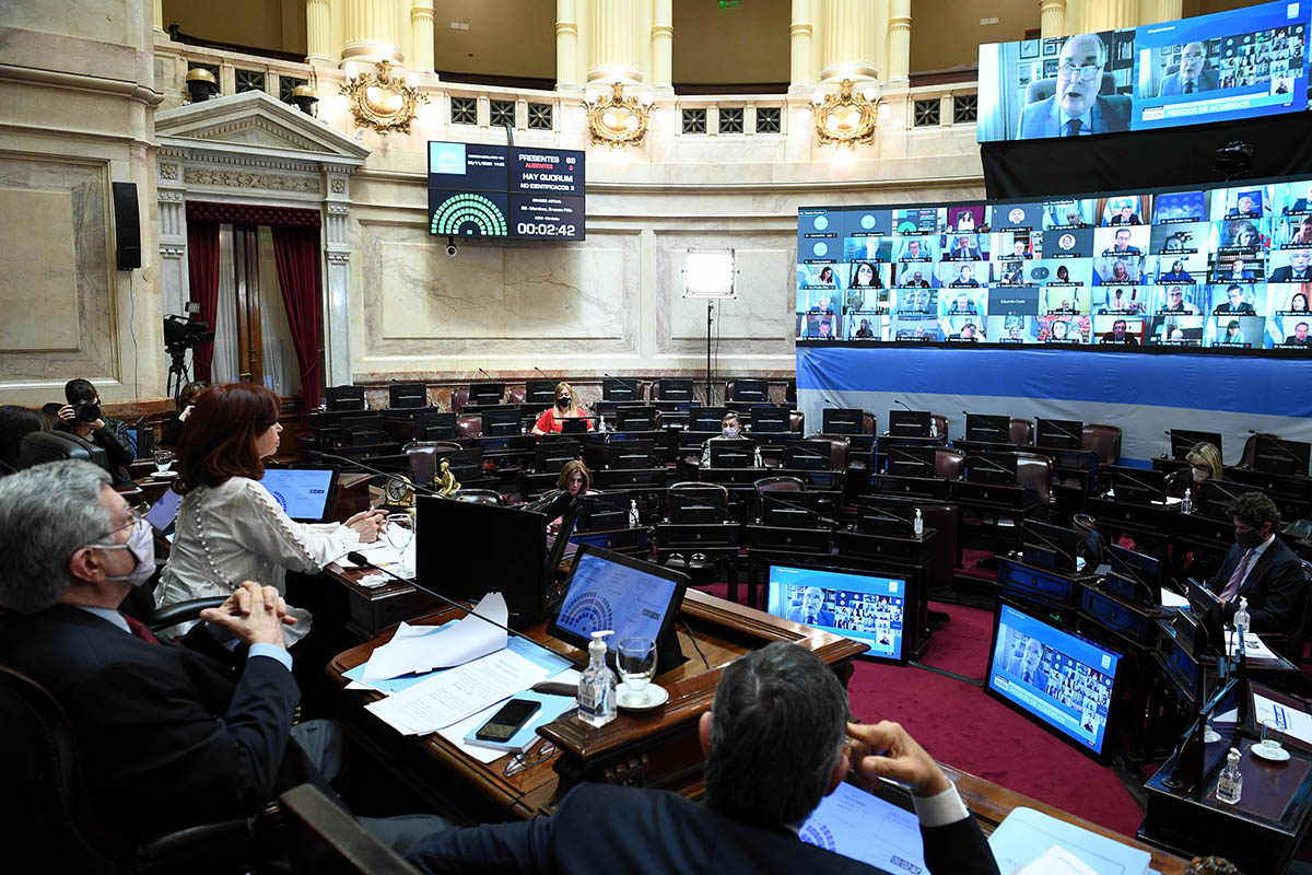 El Senado sesiona hoy para debatir el aporte solidario de grandes fortunas