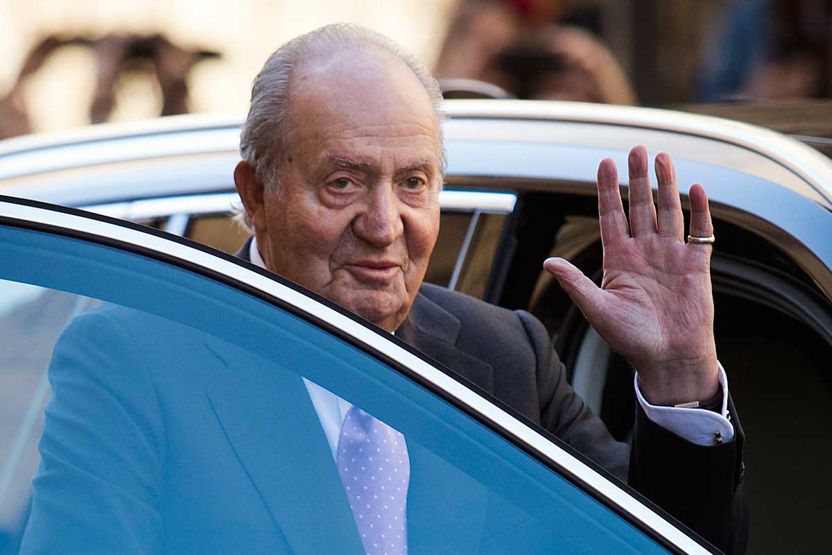 Juan Carlos pagó desde Abu Dhabi