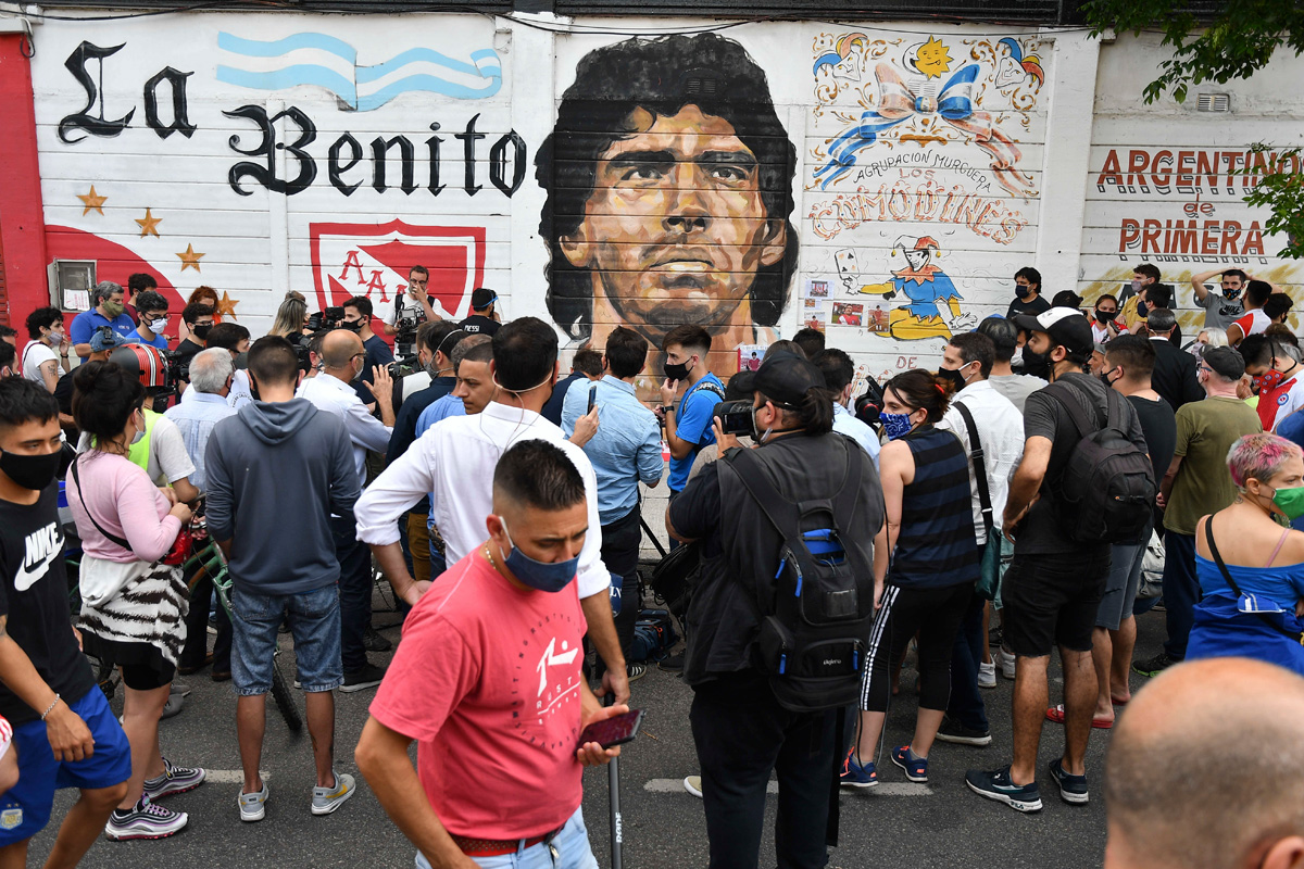 Proponen que una calle se llame Maradona y la creación de un «circuito turístico, deportivo y cultural» a cielo abierto