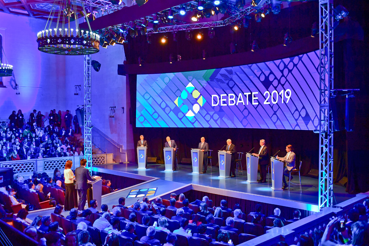 Las estrategias de los candidatos para el segundo round del debate