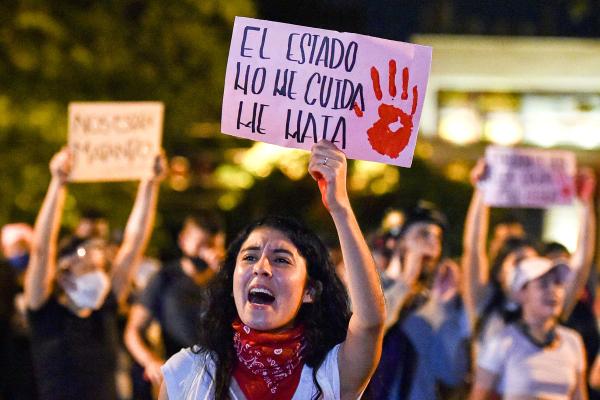 No se detiene la represión estatal en Colombia