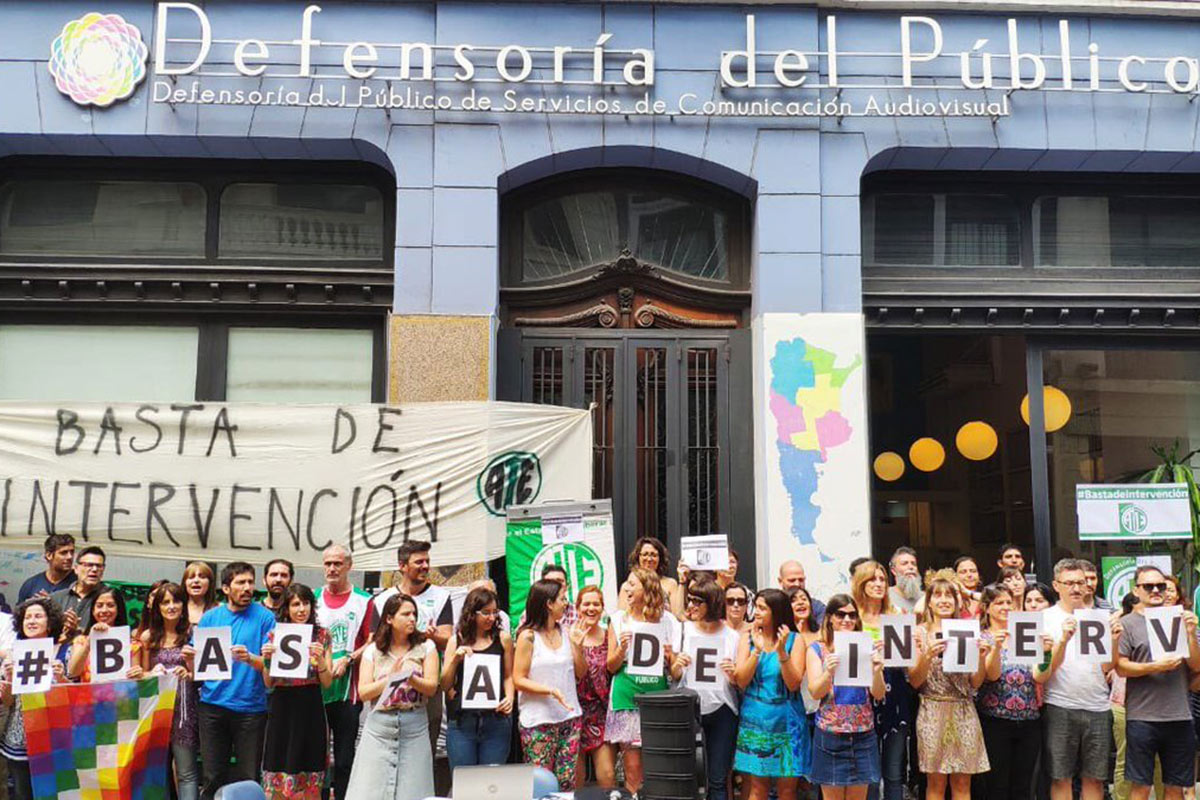 Cumple años la Defensoría del Público: trabajadores denuncian la intervención y su vaciamiento