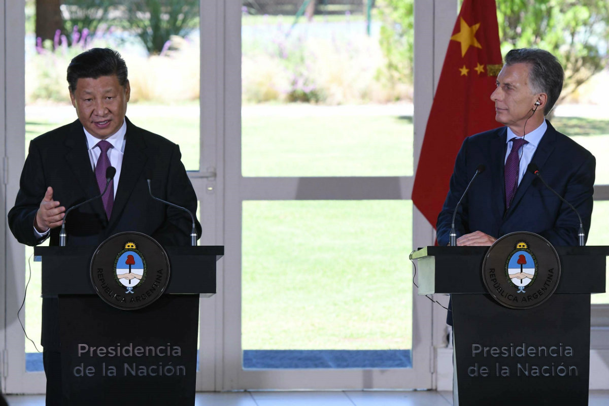 Macri se reunió en Olivos con Xi Jinping: Mercosur y 9.000 millones