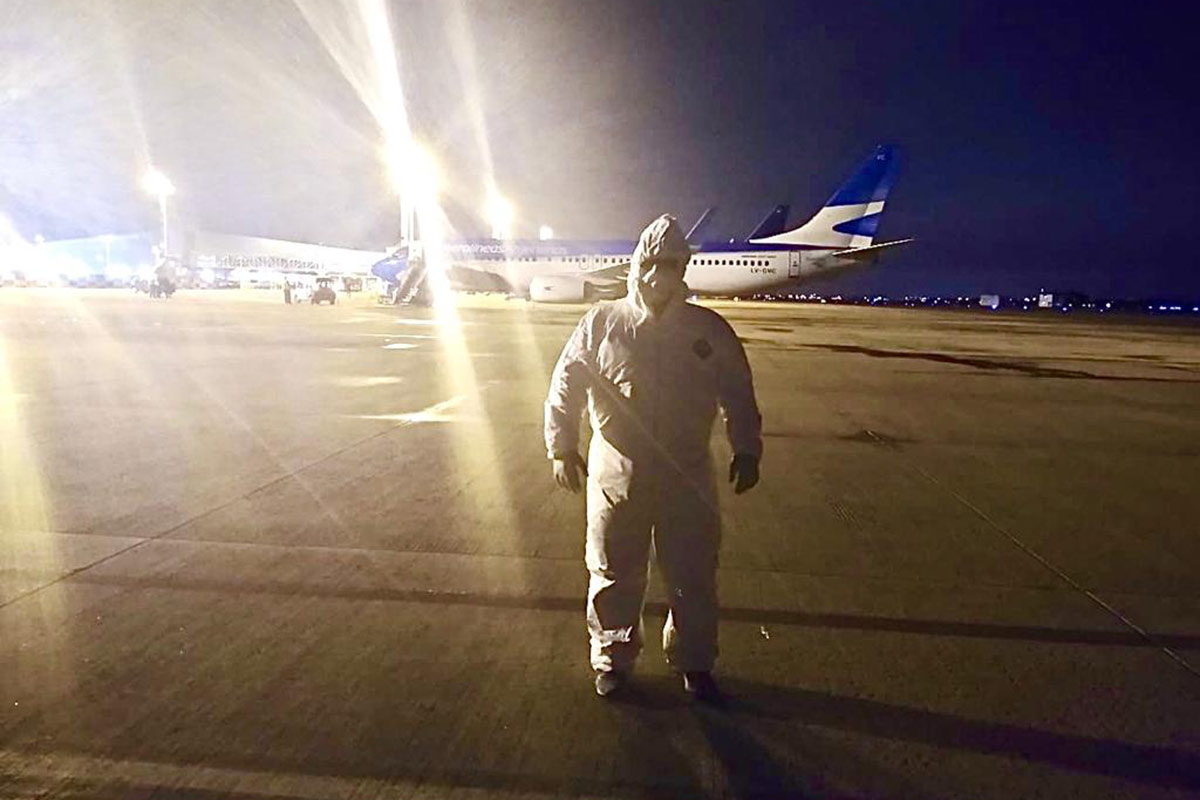 Sebastián Piacentini, inspector de Sanidad de Fronteras: “Tenemos muy claro que acá no podemos equivocarnos”