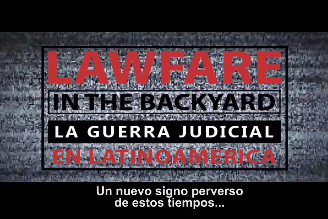 Festival de Cine Político: se estrena documental sobre la Guerra Judicial en Latinoamérica