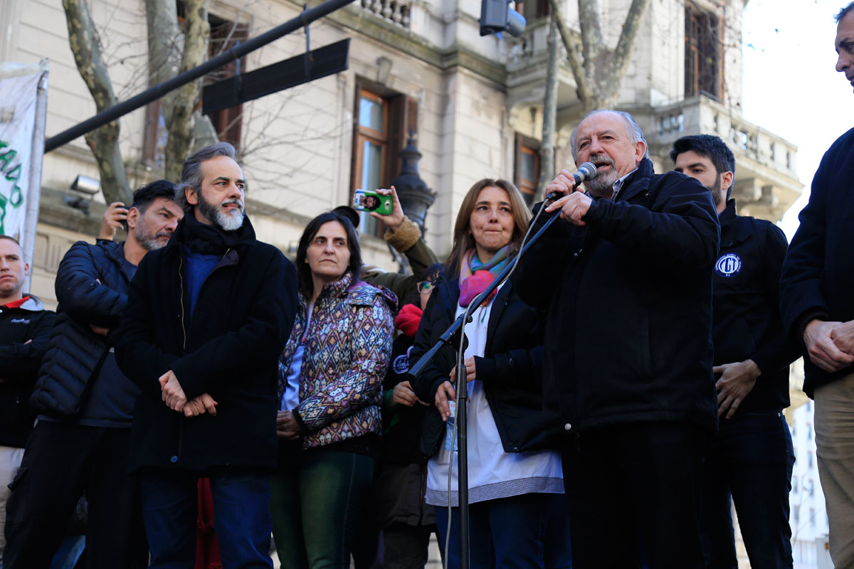 Judiciales, estatales y trabajadores de economía popular contra el ajuste
