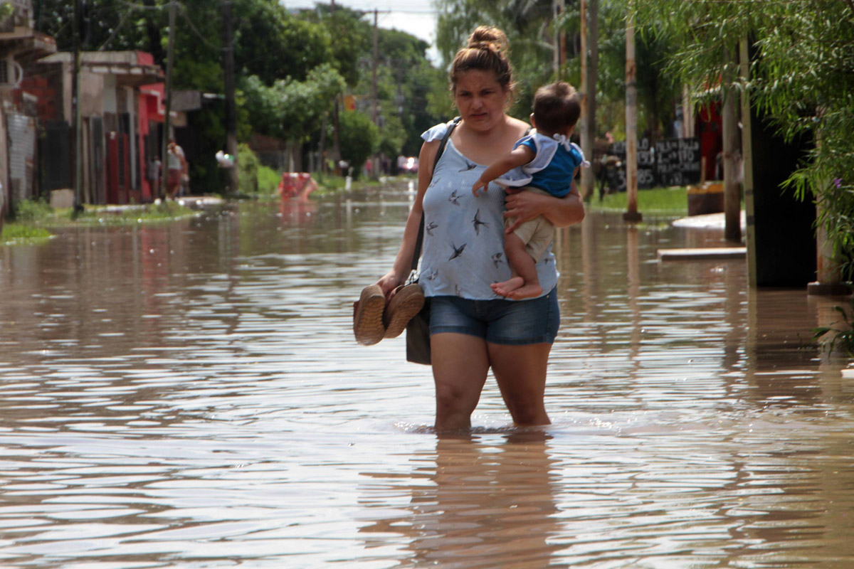 Inundaciones: declaran zona de desastre y emergencia agropecuaria al norte de Santa Fe