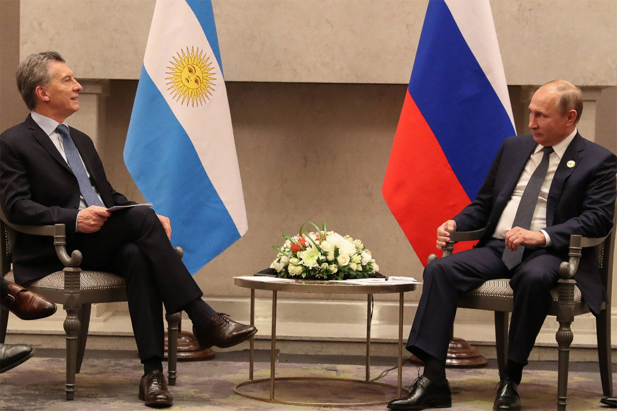 El Mundial y los trenes, los ejes de la reunión entre Macri y Putin