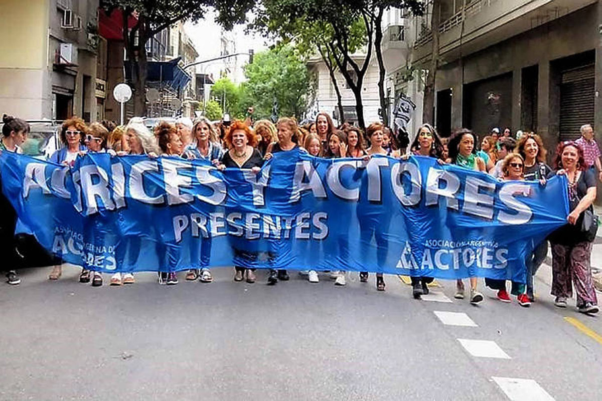 Actrices y actores: «Nuestro rol como trabajadorxs no está claro para la sociedad»