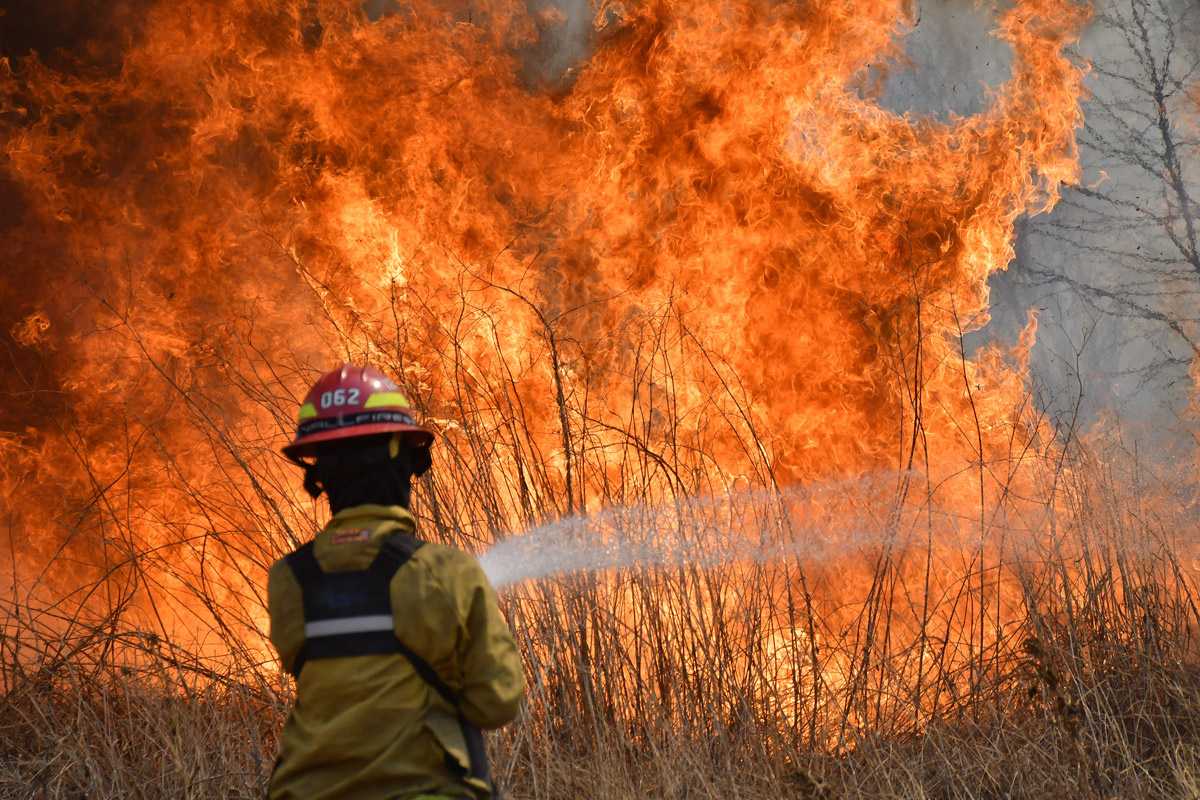 Incendios forestales: envían brigadistas a Córdoba y hay grandes focos en San Luis y Corrientes