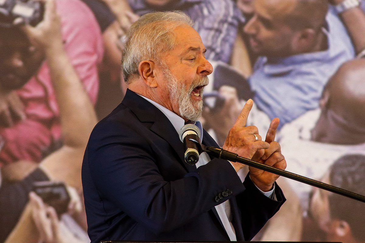 Lula Da Silva: «Sabían que estaban arrestando a un inocente”