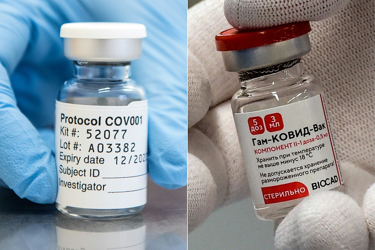 AstraZeneca y Rusia buscan combinar sus dos vacunas contra el coronavirus