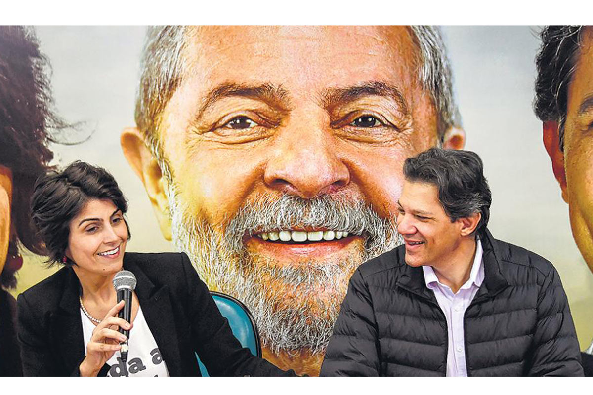 Haddad y D´Ávila, la fórmula del PT para volver al poder con Lula proscripto