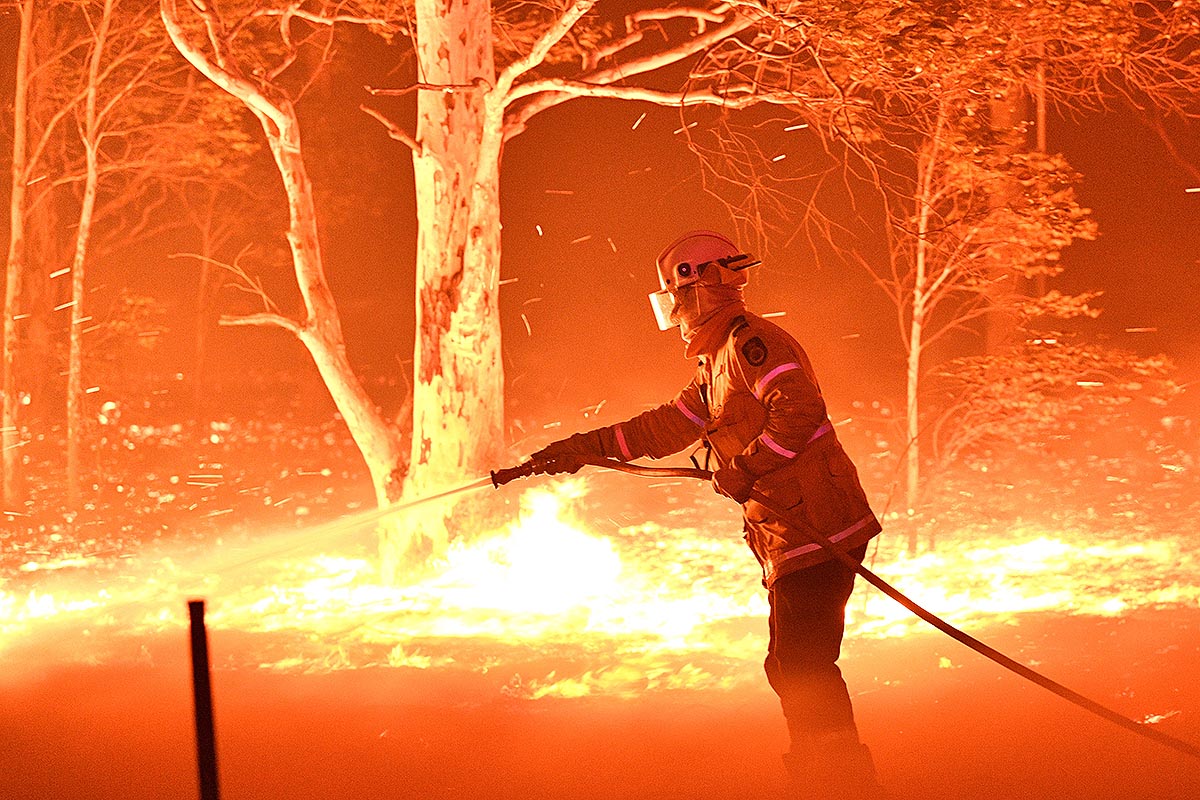 Australia estalla en llamas