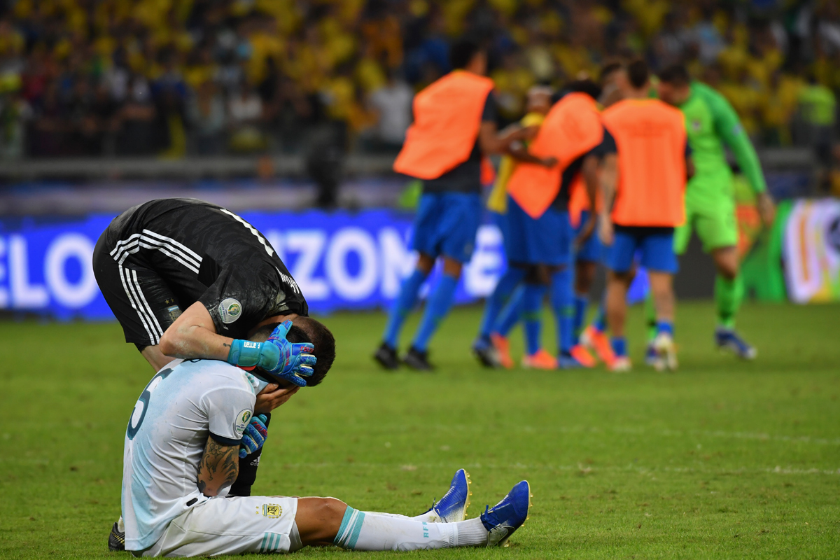 Argentina perdió ante Brasil y se quedó sin su final