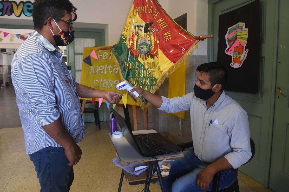 En paz y con cuidados sanitarios, decenas de miles de bolivianos votaron en la Argentina