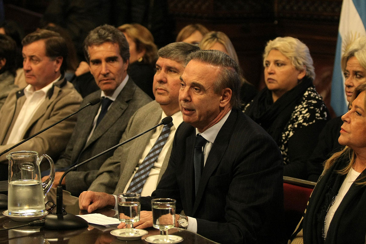 Finalmente, Pichetto se bajó del Consejo de la Magistratura