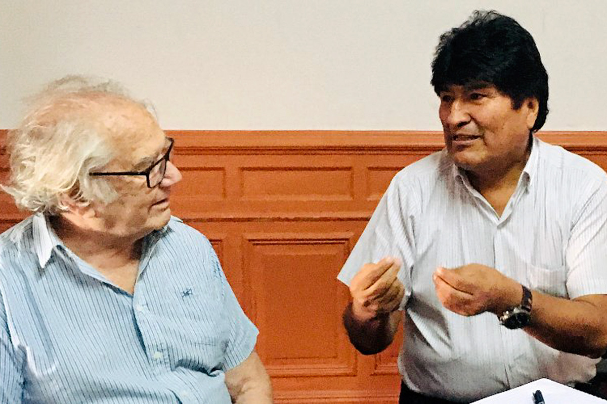 Pérez Esquivel propuso formalmente a Evo Morales como postulante al Premio Nobel de la Paz
