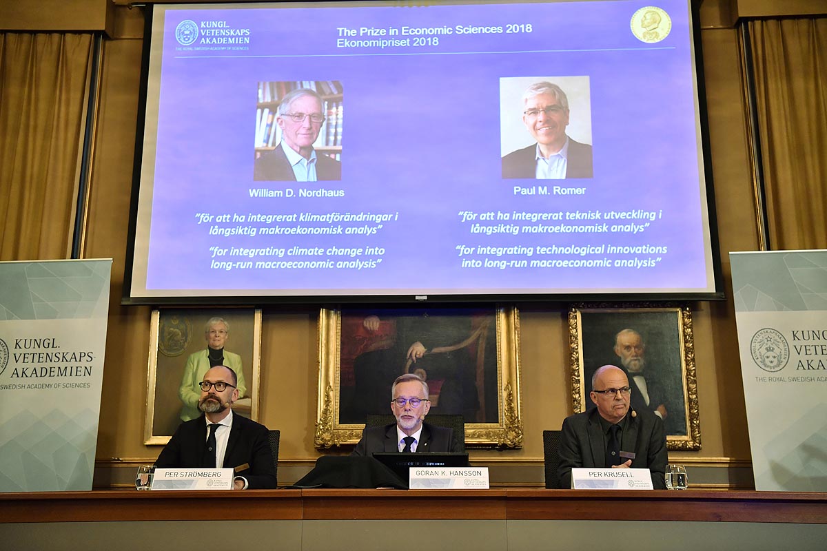 El Nobel de Economía reconoce la investigación sobre los efectos del cambio climático