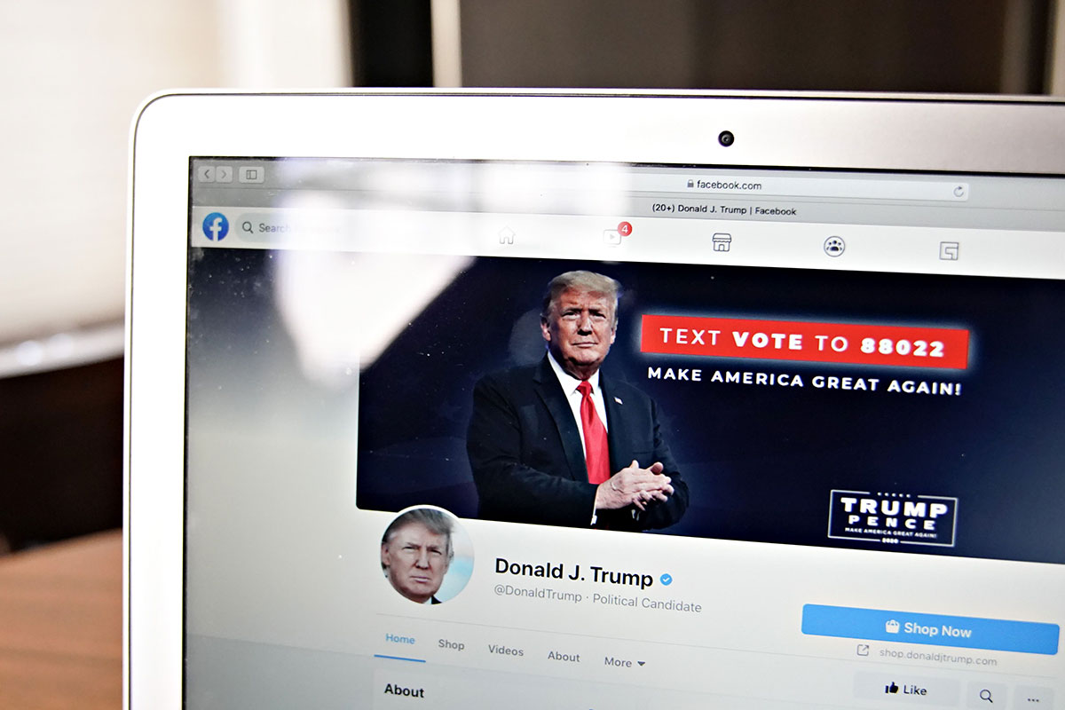 Facebook mantendrá por otros seis meses el veto a las cuentas de Donald Trump