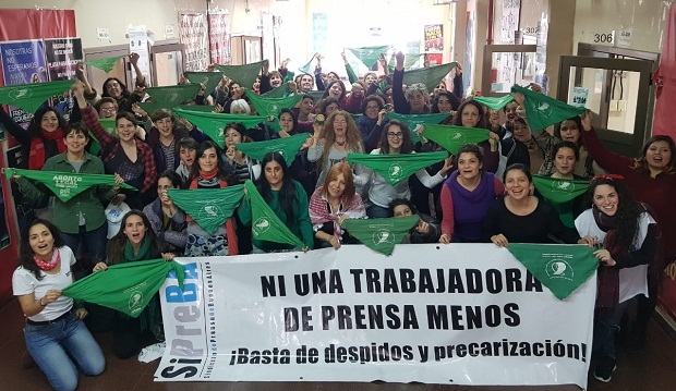 «Trabajadores somos todes», un reclamo hacia Larreta
