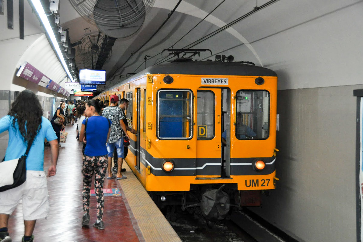 Subte en baja: en 2019 registra 3,7 millones de pasajeros menos