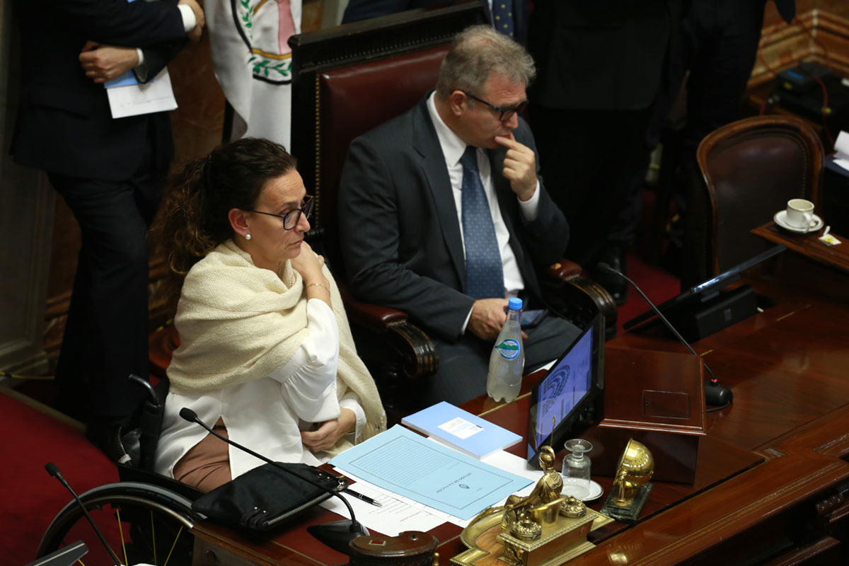 Senado: denuncian que Michetti pagó 180 millones por una obra que no se terminó