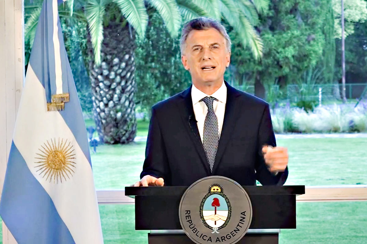 Macri anunció tres días de duelo nacional