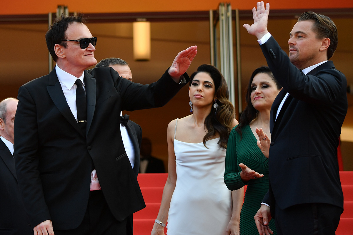 Tarantino estrenó su nueva película en el Festival de Cannes