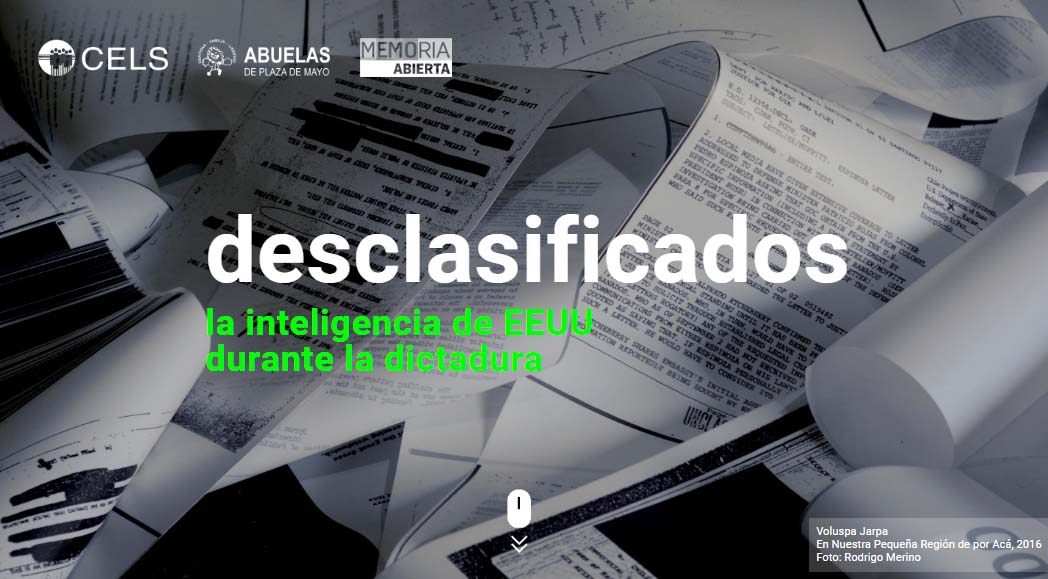 Lanzan una web para acceder a los archivos desclasificados de la dictadura