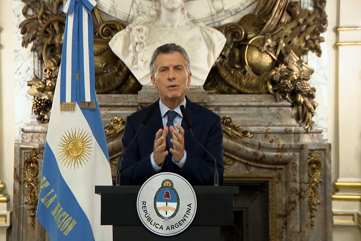 Macri reconoció el estado de «emergencia»: “Estos dos años y medio han sido difíciles pero todo lo que cuesta vale la pena”