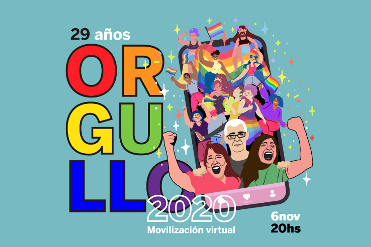 El Orgullo LGBT 2020 lleva sus reclamos y carrozas a la Plaza, este año en modo virtual