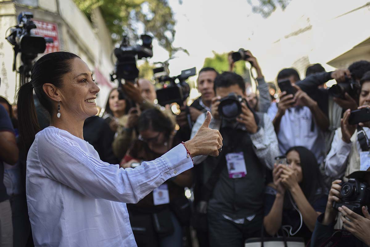 Sheinbaum, la primera alcaldesa electa en la Ciudad de México