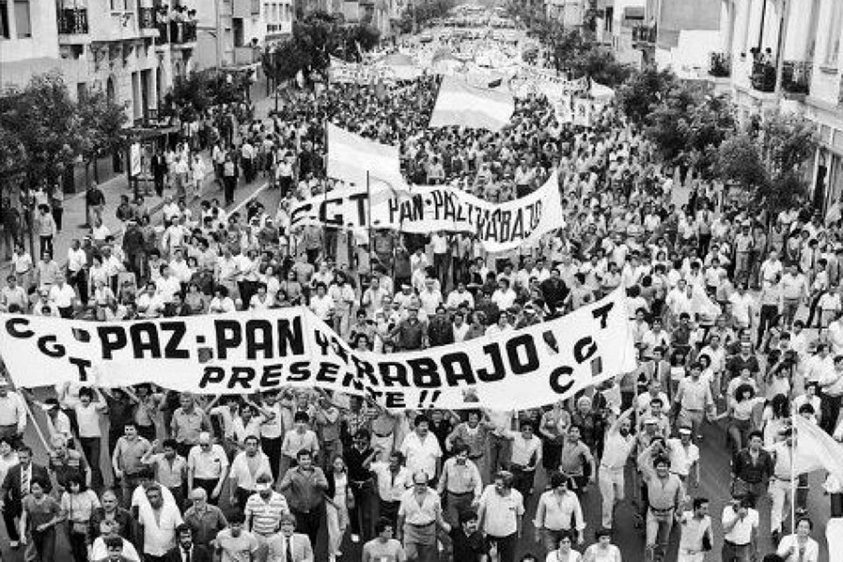 Alberto Fernández recordó el 40º aniversario de la marcha por “Paz, Pan y Trabajo”