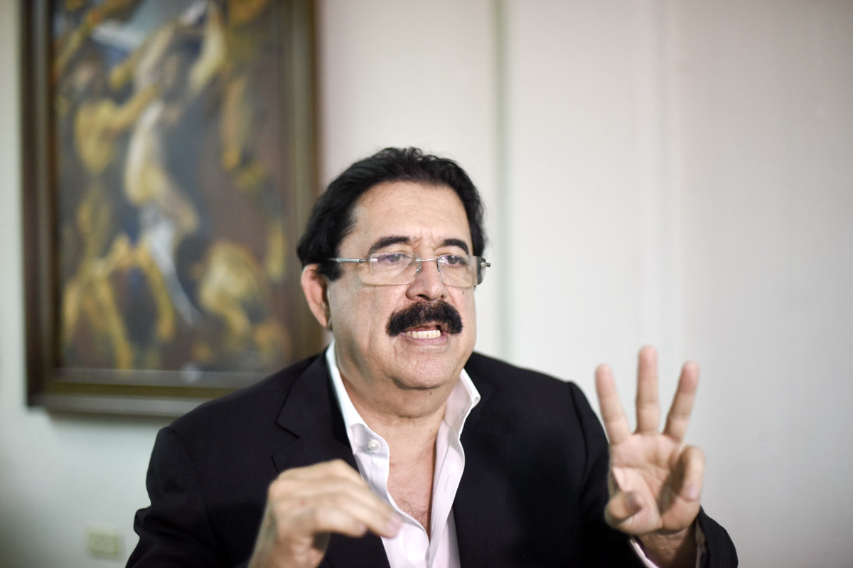 Manuel Zelaya: «Nuestros próceres se deben revolcar en sus tumbas con lo que dice el Grupo de Lima»